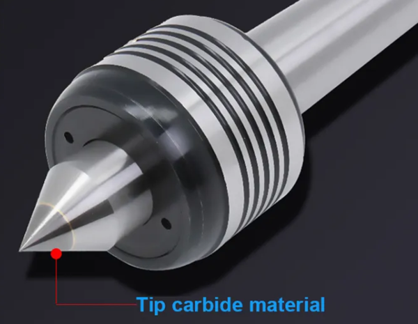 Твердосплавный наконечник с подвижным центром Morse и герметичный сальник-MWMECHPARTS